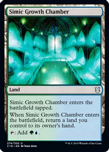 《シミックの成長室/Simic Growth Chamber》[C19]土地U