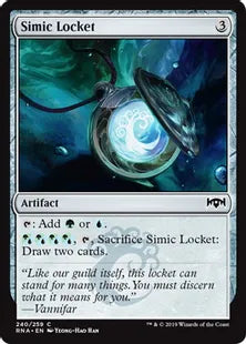 《シミックのロケット/Simic Locket》[RNA] 茶C
