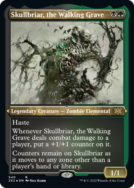《歩く墓場、髑髏茨/Skullbriar, the Walking Grave》[2X2-BF] 金R