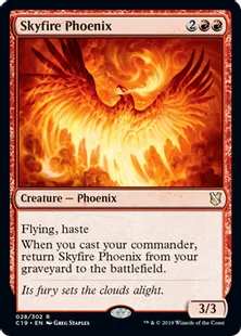《空火のフェニックス/Skyfire Phoenix》[C19]赤R