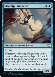 《航空船の略取者/Skyship Plunderer》[NCC] 青U