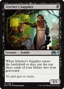 《縫い師への供給者/Stitcher's Supplier》[M19] 黒U