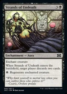 《不死の断片/Strands of Undeath》[2X2] 黒C