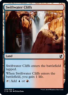 《急流の崖/Swiftwater Cliffs》[C19]土地C