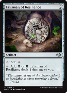 《反発のタリスマン/Talisman of Resilience》[MH1] 茶U