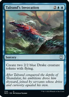《ターランドの発動/Talrand's Invocation》[NCC] 青U