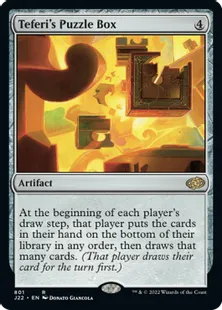 《テフェリーの細工箱/Teferi's Puzzle Box》[J22] 茶R