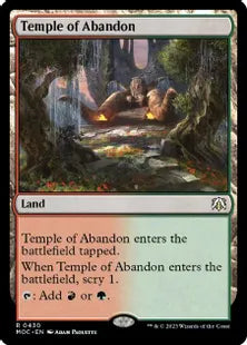 (430)《奔放の神殿/Temple of Abandon》[MOC] 土地R