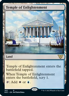 《啓蒙の神殿/Temple of Enlightenment》[NEC] 土地R