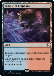 《天啓の神殿/Temple of Epiphany》[NCC] 土地R