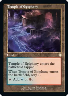 ■旧枠■《天啓の神殿/Temple of Epiphany》[BRC] 土地R