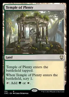 《豊潤の神殿/Temple of Plenty》(170)[ONC]土地R