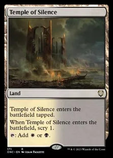 《静寂の神殿/Temple of Silence》(171)[ONC]土地R