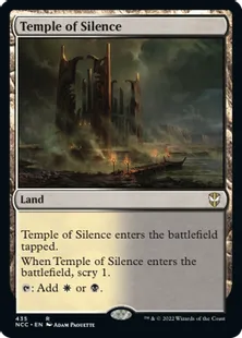 《静寂の神殿/Temple of Silence》[NCC] 土地R