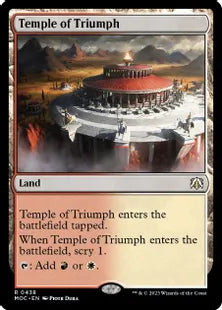 (438)《凱旋の神殿/Temple of Triumph》[MOC] 土地R