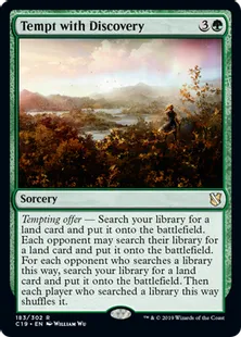 《発見の誘惑/Tempt with Discovery》[C19]緑R
