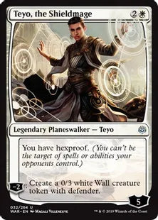 《盾魔道士、テヨ/Teyo, the Shieldmage》[WAR] 白U