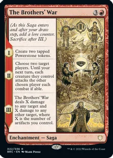 《兄弟戦争/The Brothers' War》[BRC]赤R