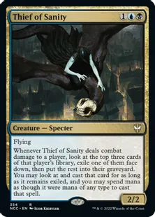 《正気泥棒/Thief of Sanity》[NCC] 金R
