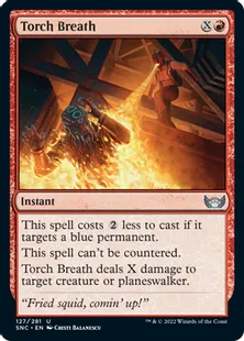 《松明吹き/Torch Breath》[SNC] 赤U