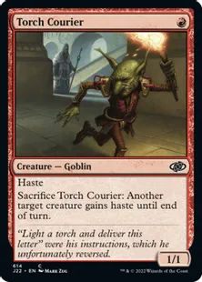 《松明の急使/Torch Courier》[J22] 赤C