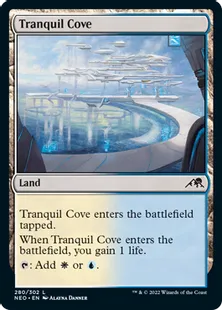 《平穏な入り江/Tranquil Cove》[NEO] 土地C