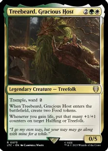 《親切にもてなす者、木の鬚/Treebeard, Gracious Host》[LTC] 金R