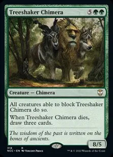 《大樹揺らしのキマイラ/Treeshaker Chimera》[NCC] 緑R