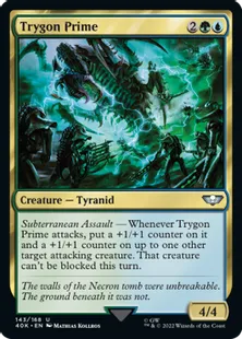 (143)《トライゴン・プライム/Trygon Prime》[40K] 金U
