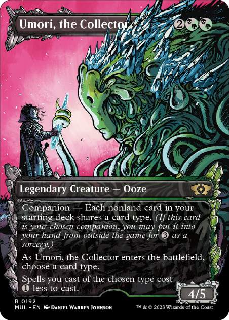 【ハロー・Foil】(192)《集めるもの、ウモーリ/Umori, the Collector》[MUL] 混R