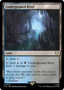 《地底の大河/Underground River》[LTC] 土地R