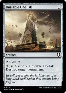 《不安定なオベリスク/Unstable Obelisk》[CMM] 茶C