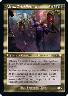 ■旧枠■《工匠の主任、ウルザ/Urza, Chief Artificer》[BRC] 金R