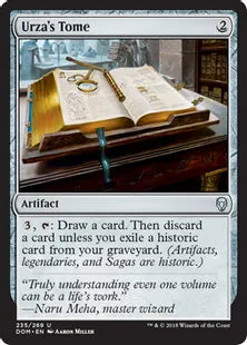《ウルザの秘本/Urza's Tome》[DOM] 茶U