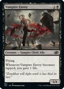 《吸血鬼の特使/Vampire Envoy》[J22] 黒C