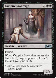 《吸血鬼の君主/Vampire Sovereign》[M19] 黒U