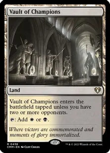 《勝者の大霊堂/Vault of Champions》[CMM] 土地R