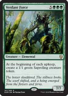《新緑の魔力/Verdant Force》[DOM] 緑R