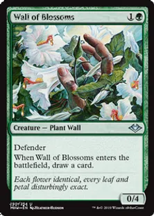 《花の壁/Wall of Blossoms》[MH1] 緑U