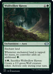 《狼柳の安息所/Wolfwillow Haven》[J22] 緑U