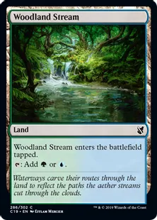 《森林地の小川/Woodland Stream》[C19]土地C