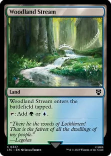 《森林地の小川/Woodland Stream》[LTC] 土地C