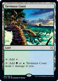《ヤヴィマヤの沿岸/Yavimaya Coast》[C19]土地R