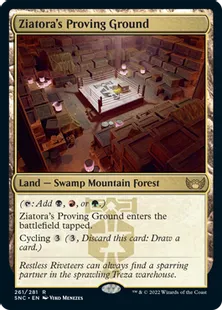 《ジアトラの試練場/Ziatora's Proving Ground》[SNC] 土地R