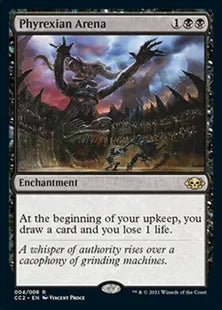 《ファイレクシアの闘技場/Phyrexian Arena》[CC2] 黒