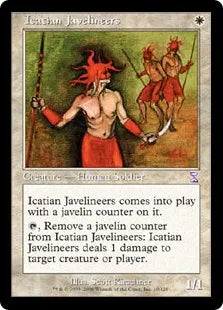 《アイケイシアの投槍兵/Icatian Javelineers》[TSB] 白