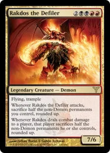 《穢すものラクドス/Rakdos the Defiler》[DIS] 金R