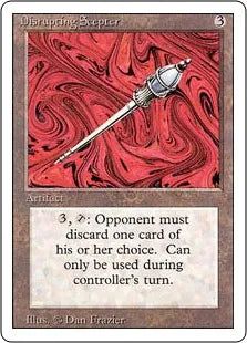 《破裂の王笏/Disrupting Scepter》[3ED] 茶R