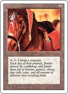 《ジャンドールの鞍袋/Jandor's Saddlebags》[3ED] 茶R