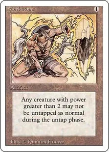 《弱者の石/Meekstone》[3ED] 茶R